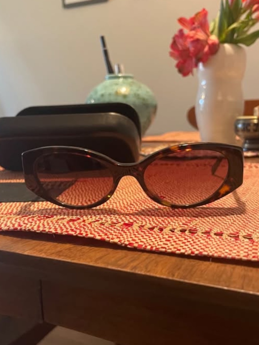 Coach Tortoise Shell Sunglasses